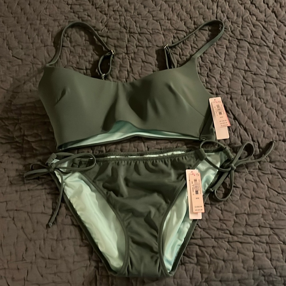 Olive Green Victoria’s Secret bikini